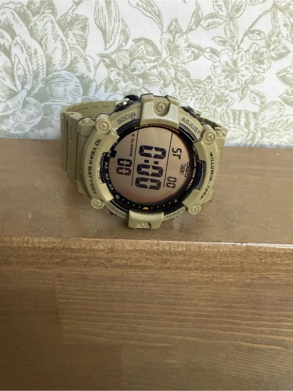 Digital Sports Watch - Sand/Tan